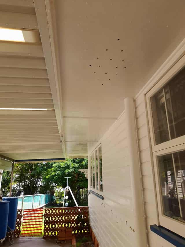 A Brisbane home after an H2O soft wash — clean and mould-free