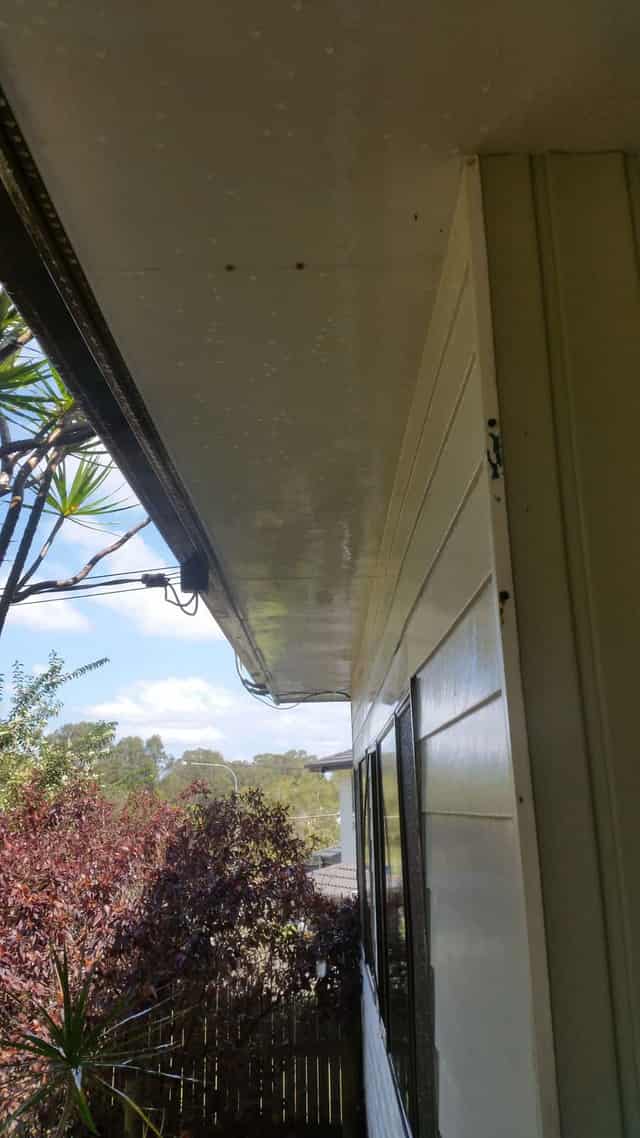 A Brisbane home after an H2O soft wash — clean and mould-free
